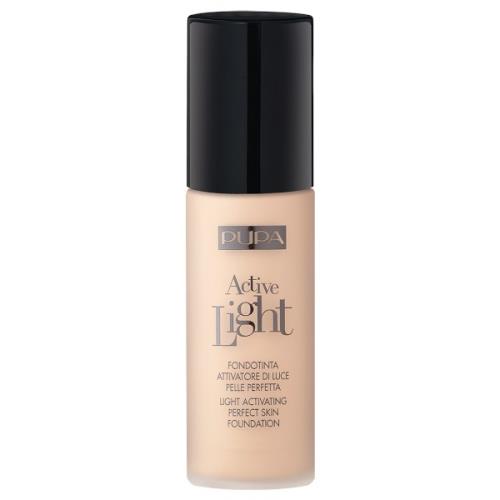 PUPA Milano Tekutý make-up s aktivátorom svetla Active Light (Perfect Skin Foundation) 30 ml 009 Light Porcelain