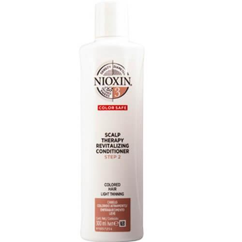 Nioxin Revitalizer pokožky pre jemné farbené mierne rednúce vlasy 3D System 3 Color Safe (Scalp Therapy Revitalizing Conditioner) 1000 ml