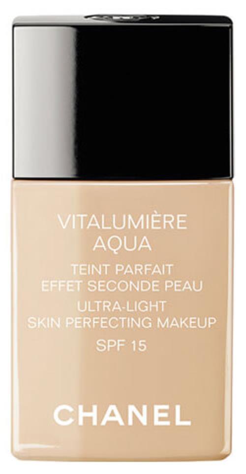 Chanel Rozjasňujúci hydratačný make-up Vitalumiere Aqua SPF 15 (Ultra-Light Skin Perfecting Makeup) 30 ml 10 Beige