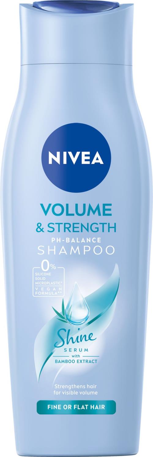 Nivea Šampón pre zväčšenie objemu vlasov Volume & Strength 400 ml