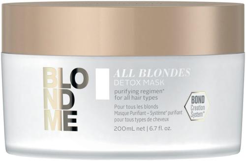 Schwarzkopf Professional Detoxikačná a čistiaca maska pre blond vlasy All Blondes (Detox Mask) 200 ml