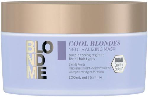 Schwarzkopf Professional Vyživujúca maska neutralizujúca žlté tóny Cool Blondes (Neutralizing Mask) 200 ml
