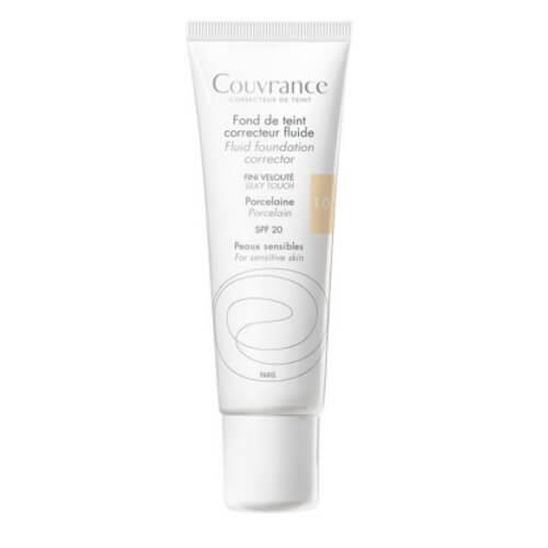Avène Tekutý krycí make-up Couvrance SPF 20 (Fluid Foundation Corrector) 30 ml 50 Doré