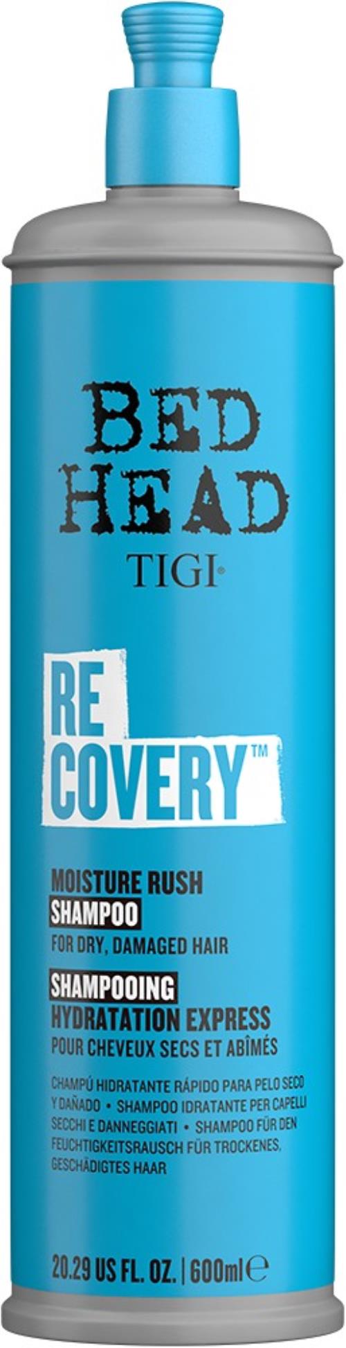 Tigi Hydratačný šampón pre suché a poškodené vlasy Bed Head Recovery (Moisture Rush Shampoo) 600 ml