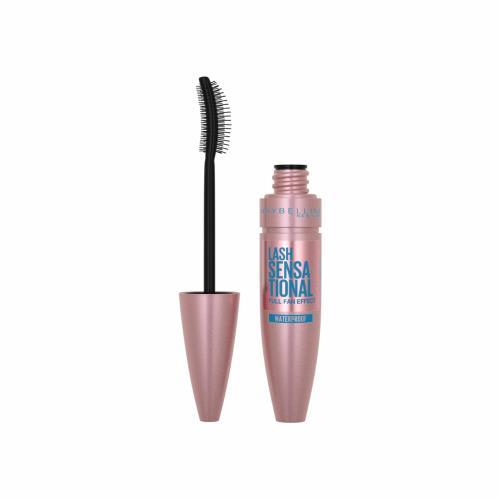 Maybelline Vodeodolná riasenka pre dlhé a plné riasy (Lash Sensational Full Fan Effect Waterproof Mascara) 9,4 ml 01
