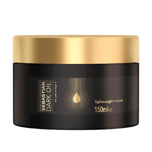 Sebastian Professional Vyživujúca maska pre lesk a hebkosť vlasov Dark Oil (Lightweight Mask) 500 ml