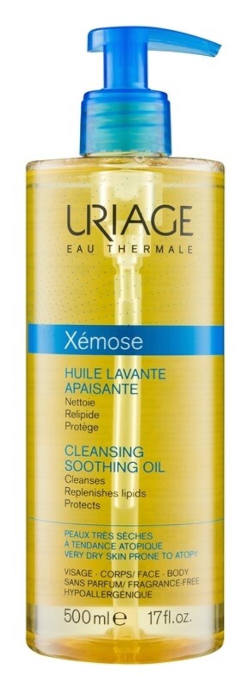 Uriage Upokojujúci čistiaci olej na tvár a telo Xémose (Cleasing Soothing Oil) 200 ml