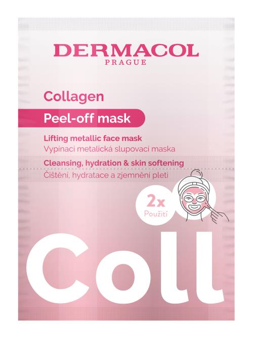 Dermacol Kolagénová zlupovacia maska Collagen (Collagen Lifting Peel-off Mask) 2 x 7,5 ml