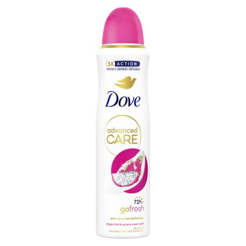 Dove Antiperspirant v spreji Advanced Care Dragon Fruit & Coconut Cream (Anti-Perspirant) 150 ml