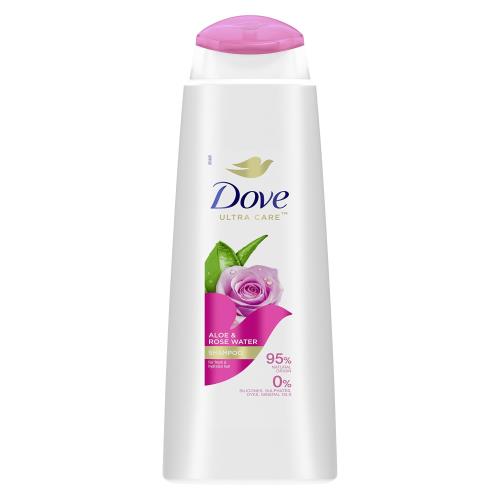 Dove Šampón na vlasy Aloe Vera & Rose Water (Shampoo) 400 ml