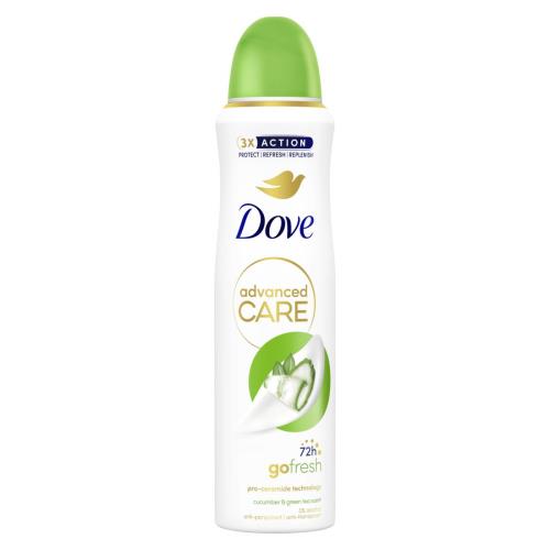 Dove Antiperspirant v spreji Advanced Care Cucumber & Green Tea (Anti-Perspirant) 150 ml