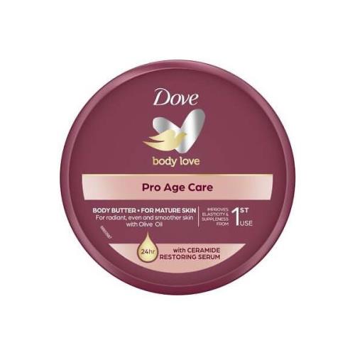 Dove Telové maslo pre zrelú pokožku Pro Age (Body Butter) 250 ml