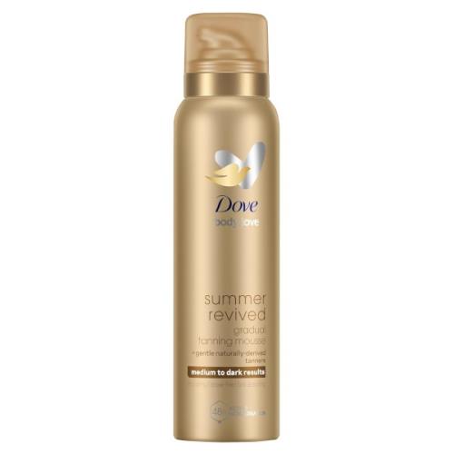 Dove Samoopaľovacia pena na telo Summer Revived Medium to Dark (Gradual Tanning Mousse) 150 ml