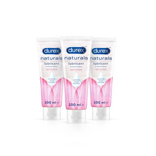 Durex Súprava intímnych gélov Naturals Sensitive