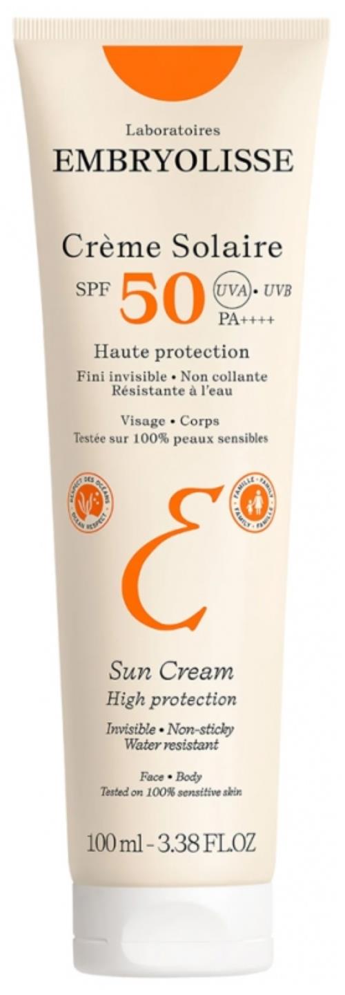Embryolisse Krém na opaľovanie SPF 50 (Sun Cream) 100 ml