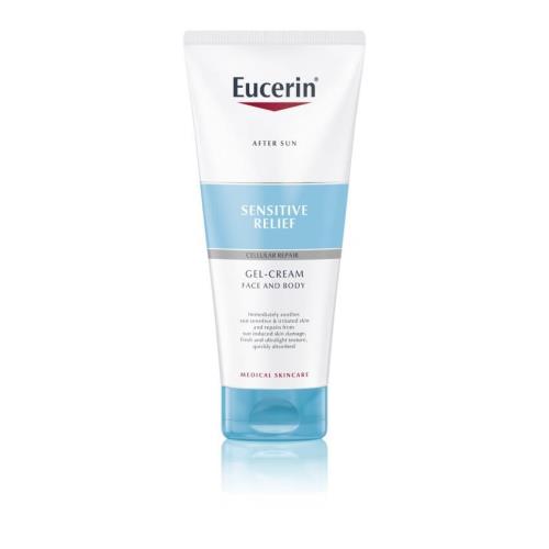 Eucerin Regeneračný gélový krém po opaľovaní Sensitive Relief (Gel-Cream Face and Body) 200 ml