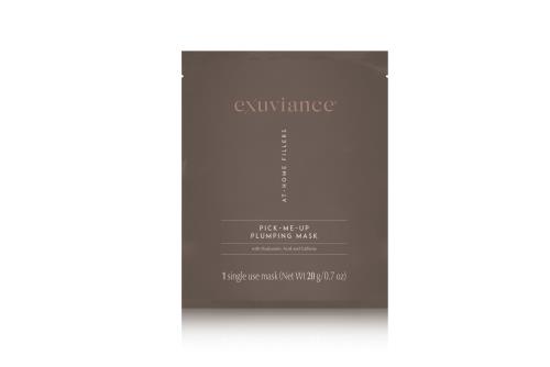 Exuviance Hydratačná a vyplňujúca pleťová maska At-Home Fillers (Pick-Me-Up Plumping Mask) 20 g