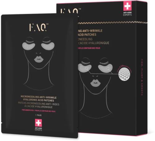 Foreo Mikroihličkové náplasti pod oči proti vráskam s kyselinou hyalurónovou FAQ (Microneedling Anti-Wrinkle Hyaluronic Acid Patches) 3 x 2 ks
