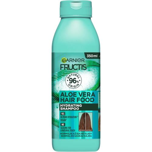 Garnier Hydratačný šampón pre normálne a suché vlasy Fructis Hair Food (Aloe Vera Hydrating Shampoo) 350 ml
