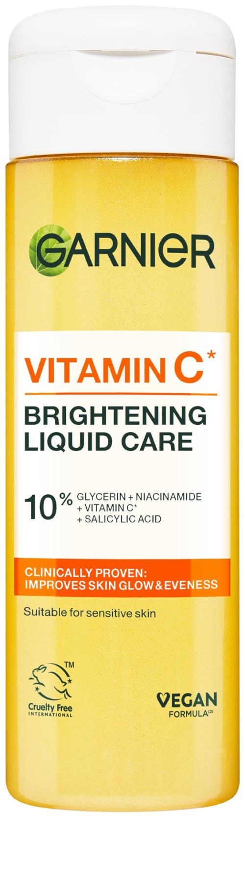 Garnier Rozjasňujúca pleťová esencia Vitamín C* (Brightening Liquid Care) 120 ml