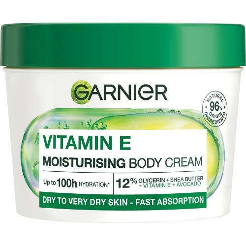 Garnier Telový krém s avokádom Vitamín E (Moisturising Body Cream) 380 ml