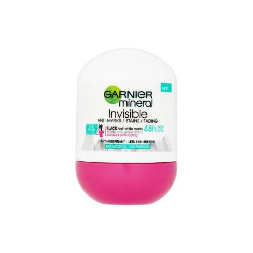 Garnier Minerálne Antiperspirant Roll-on 48H Mineral Invisible 50 ml