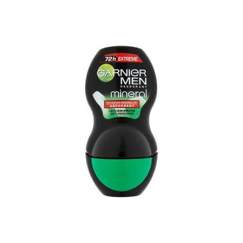 Garnier Minerálne antiperspirant Roll-on pre mužov 72H ExtremeMineral 50 ml
