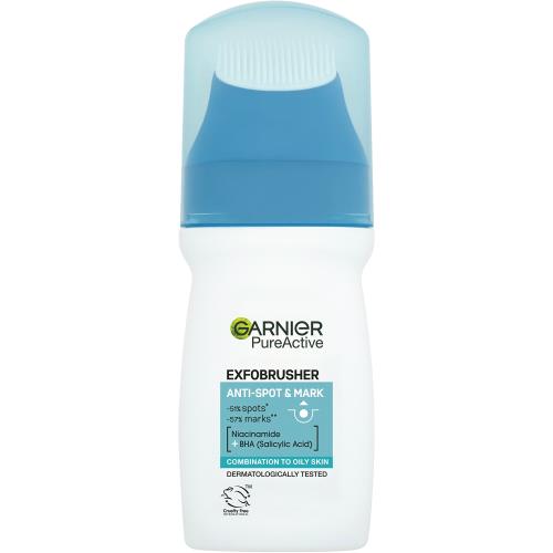 Garnier PureActive čistiaci gél s kefkou ExfoBrusher 150 ml