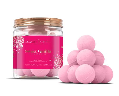 Grace Cole Šumivé gule do kúpeľa Vanilka & Mandle 12 x 15 g