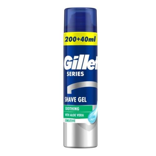 Gillette Gél na holenie Series Sensitive (Shave Gel) 240 ml