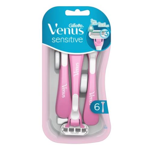 Gillette Jednorazové holítka Venus Sensitive 6 ks