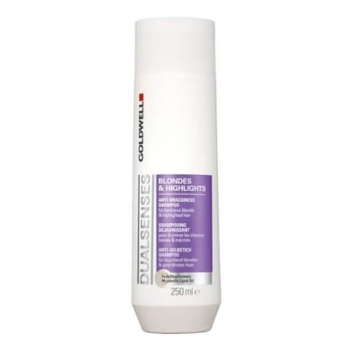 Goldwell Šampón pre blond a melírované vlasy Dualsenses Blondes & Highlights (Anti-Yellow Shampoo) 250 ml