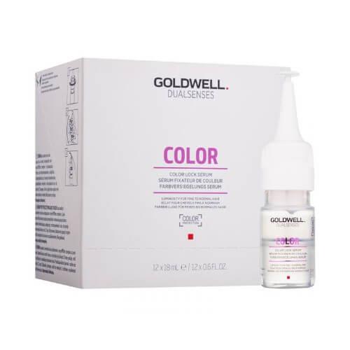 Goldwell Bezoplachové sérum pre jemné farbené vlasy Dualsenses Color (Color Lock Serum) 12 x 18 ml