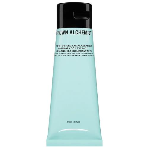 Grown Alchemist Hydratačný čistiaci pleťový gél Rosemary Co2 Extract, Squalane, Blackcurrant Seed (Hydra + Oil-Gél Facial Cleanser) 75 ml