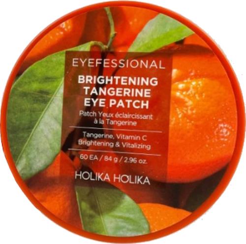 Holika Holika Rozjasňujúce hydrogélové vankúšiky pod oči Eyefessional Brightening Tangerine (Eye Patch) 60 ks