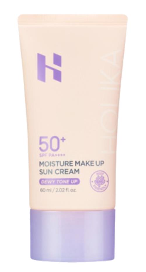 Holika Holika Tónovací a hydratačný opaľovací krém Moisture Make Up Sun Cream (Dewy Tone Up) 60 ml