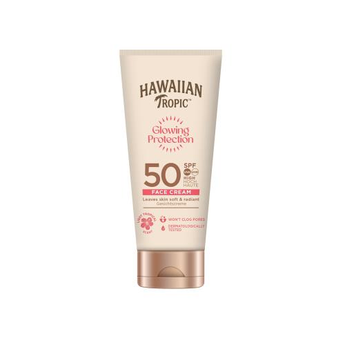 Hawaiian Tropic Opaľovací krém na tvár SPF 50 Glowing Protection (Face Cream) 50 ml