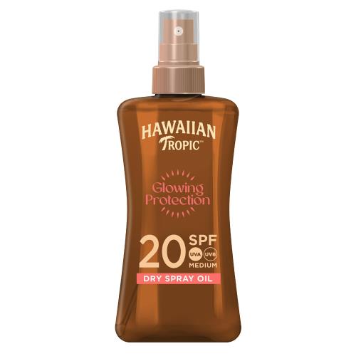 Hawaiian Tropic Suchý olej na opaľovanie s rozprašovačom SPF 20 Protective (Dry Spray Oil) 200 ml