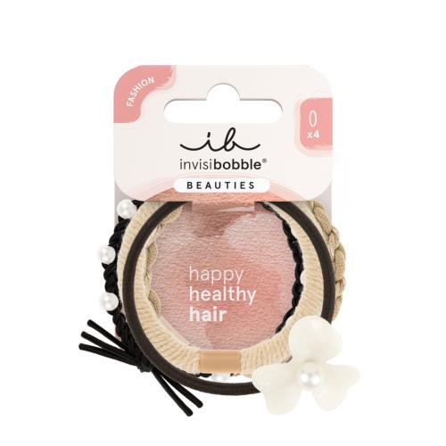 Invisibobble Gumička do vlasov Beauties Flower Pearl 4 ks
