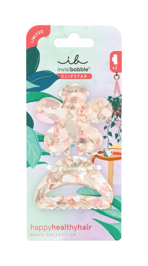 Invisibobble Škripec do vlasov Clipstar Oasis Refreshed Bloom M 2 ks
