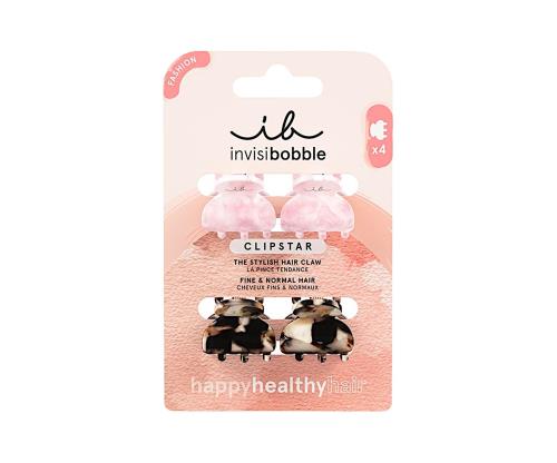 Invisibobble Škripec do vlasov Clipstar Petit Four New 4 ks