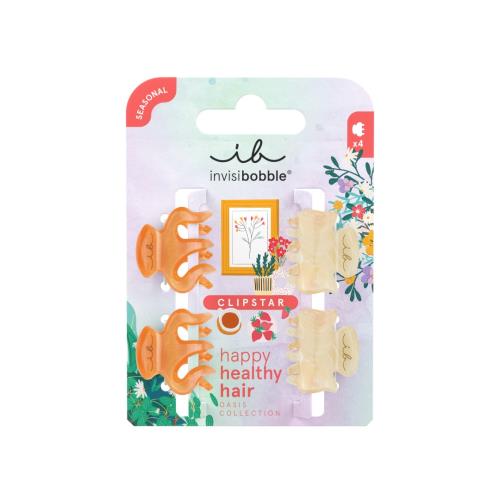 Invisibobble Škripec do vlasov Clipstar XS Oasis Petit Citrus 4 ks