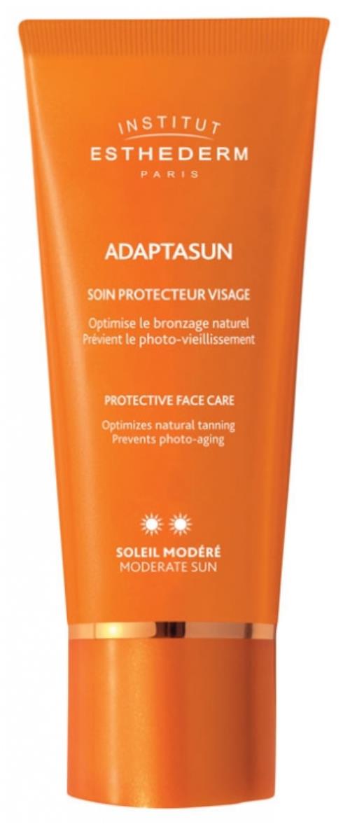 Institut Esthederm Ochranný krém na tvár so strednou ochranou Adaptasun Moderate Sun (Protective Face Care) 50 ml