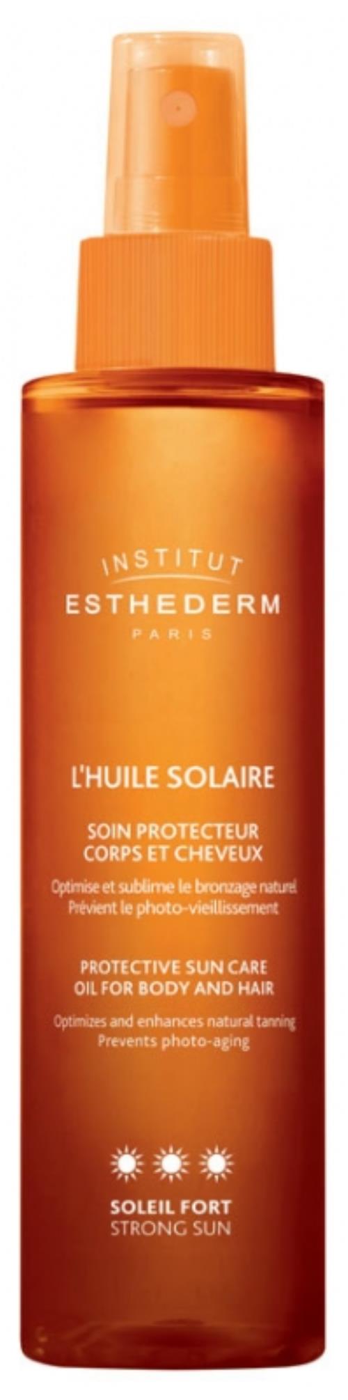 Institut Esthederm Ochranný olej na telo a vlasy s vysokou ochranou Strong Sun (Protective Sun Care Oil for Body and Hair) 150 ml