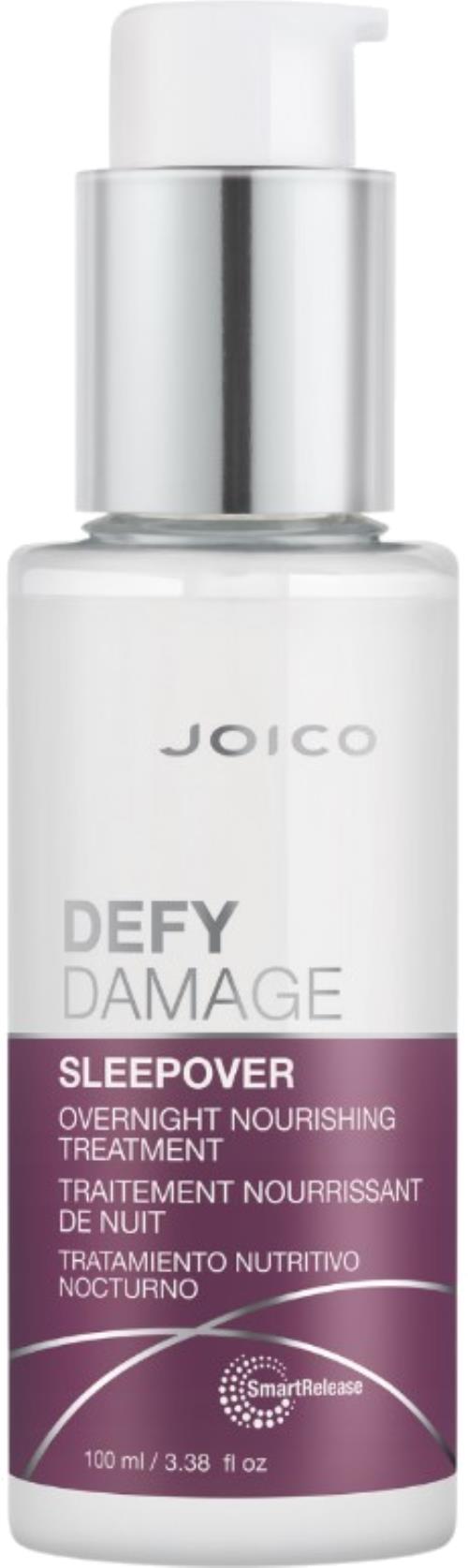 Joico Nočná vyživujúca kúra na vlasy Defy Damage SleepOver (Overnight Nourishing Treatment) 100 ml