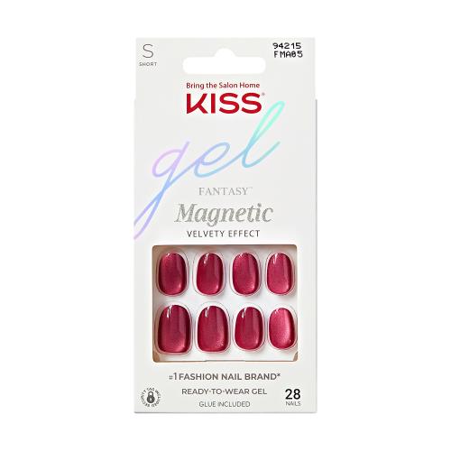 KISS Gélové nechty Gél Fantasy Magnetic (Set Us Free) 28 ks