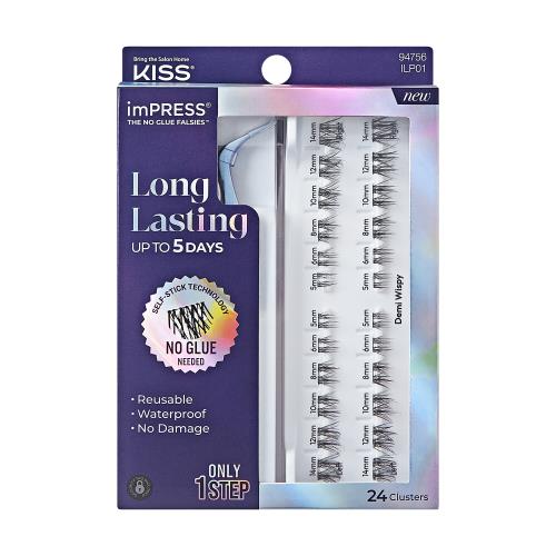 KISS Umelé riasy imPRESS (Press on LongLasting) 01
