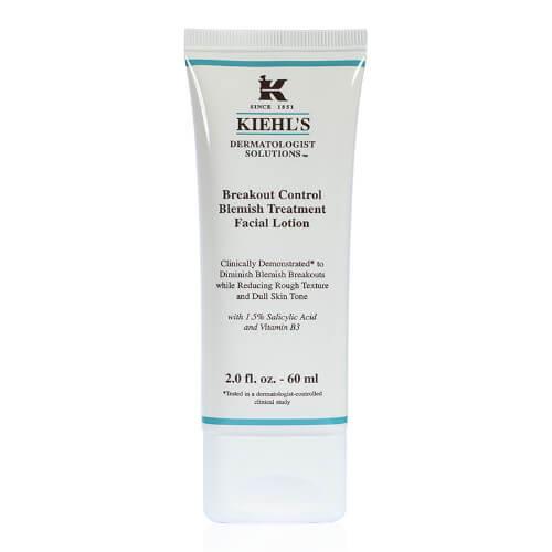 Kiehl's Pleťový krém proti prejavom akné Derma tologist Solutions Breakout Control (Blemish Treatment Facial Lotion) 60 ml