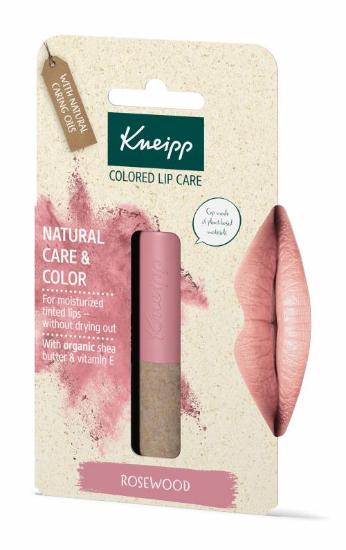 Kneipp Farebný balzam Rosewood (Colored Lip Care) 4,7 g