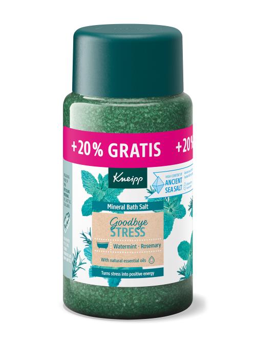 Kneipp Soľ do kúpeľa Goodbye Stress 600 g